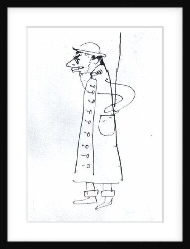 Self Portrait, c.1885 by Henri de Toulouse-Lautrec