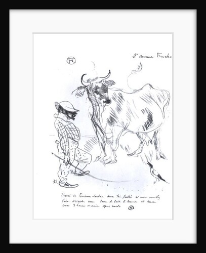 Invitation to a Cup of Milk, 1897 by Henri de Toulouse-Lautrec