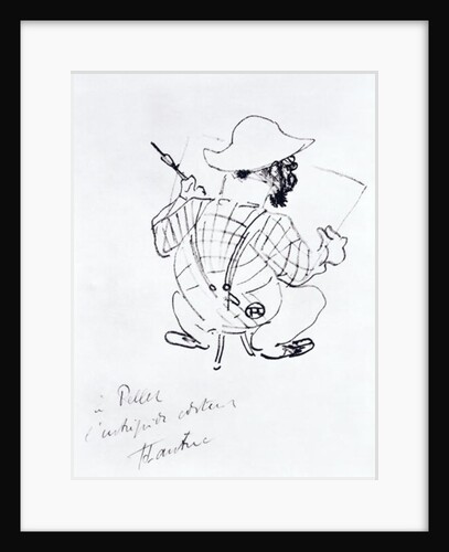 Self Portrait, 1896 by Henri de Toulouse-Lautrec