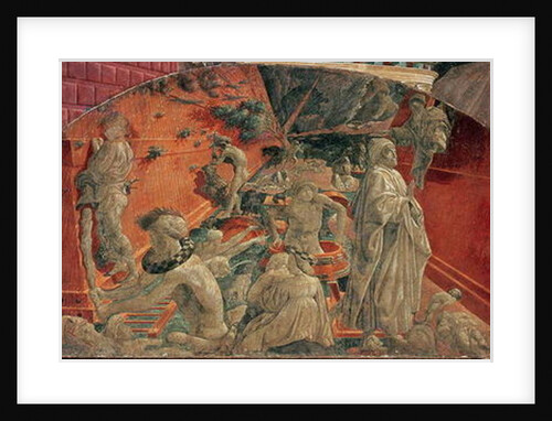 The Flood and the Subsidence of the Waters, 1447-48 by Paolo Uccello