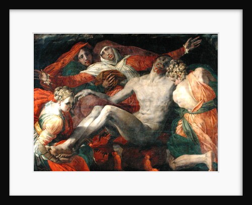 Pieta, 1530-35 by Giovanni Battista Rosso Fiorentino