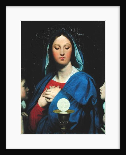 The Virgin of the Host, 1866 by Jean Auguste Dominique Ingres