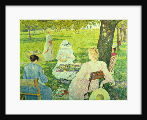 In July - before noon or The orchard, 1890 by Theo van Rysselberghe