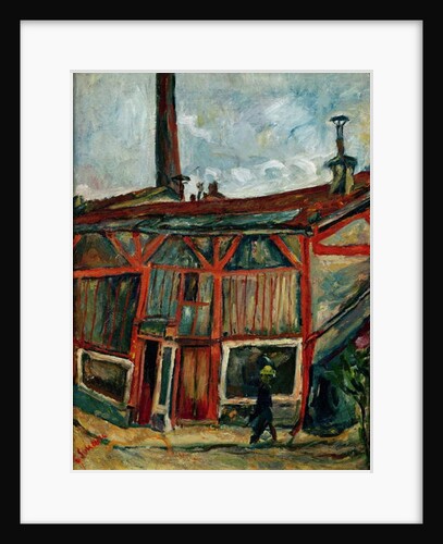 The Studio of the Artist Falguiere, c.1915-16 by Chaim Soutine