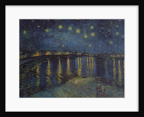 Starry Night over the Rhone, 1888 by Vincent van Gogh