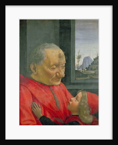 An Old Man and a Boy, c.1490 by Domenico Ghirlandaio