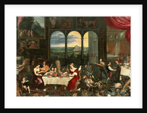 Taste, Hearing and Touch, 1618 by Jan the Elder Brueghel