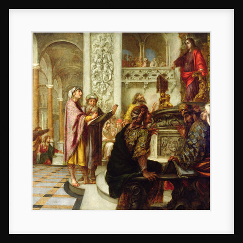 Christ Preaching in the Temple, 1686 by Juan de Valdes Leal