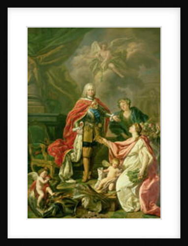 Ferdinand VI as Patron of Arts and Sciences, 1754 by Antonio Gonzalez Ruiz