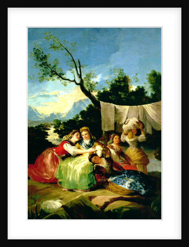 The Washerwomen, before 1780 by Francisco Jose de Goya y Lucientes