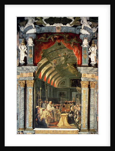 Holy Communion of Charles II and his Court, 1690 by Claudio Coello