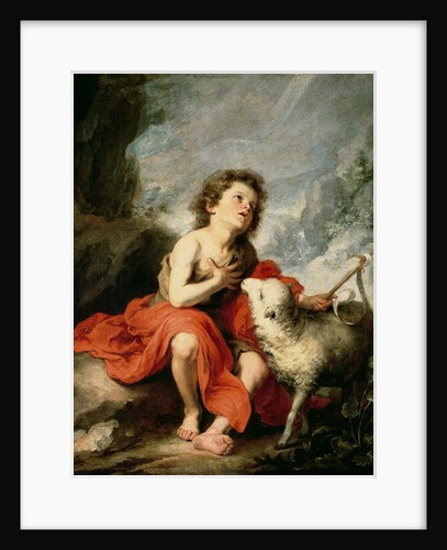 St. John the Baptist as a Child, c.1665 by Bartolome Esteban Murillo