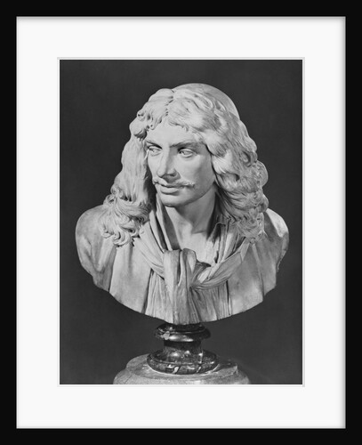 Bust of Jean-Baptiste Poquelin, known as Moliere, 1781 by Jean-Antoine Houdon