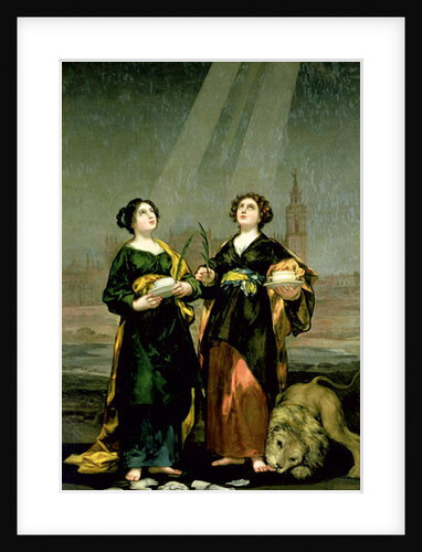 St. Justina and St. Rufina, 1817 by Francisco Jose de Goya y Lucientes