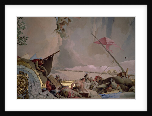 America, detail from The Glory of Spain II by Giovanni Battista Tiepolo