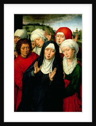 The Holy Women and St John, right hand panel of the Deposition Diptych, c.1492-94 by Hans Memling