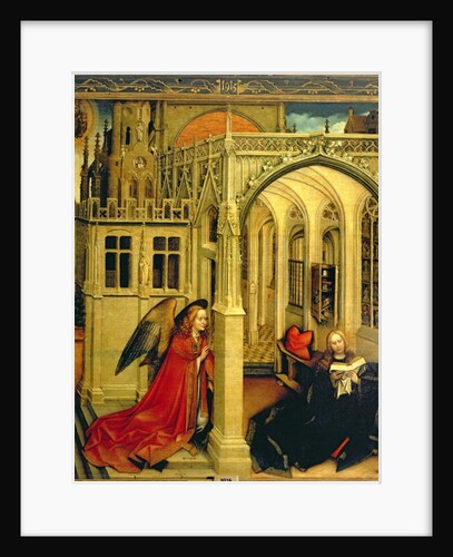 The Annunciation by Master of Flemalle