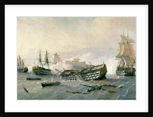 Defence of the Havana Promontory in 1762, c.1898 by Rafael Monleon y Torres