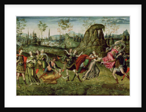 The Rape of the Sabines by Baldassarre Peruzzi