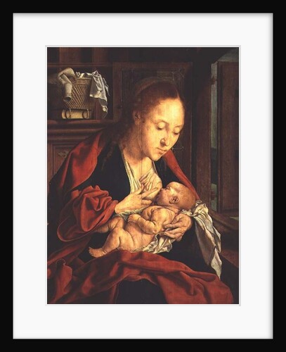 Madonna Feeding the Christ Child, 1511 by Marinus van Reymerswaele