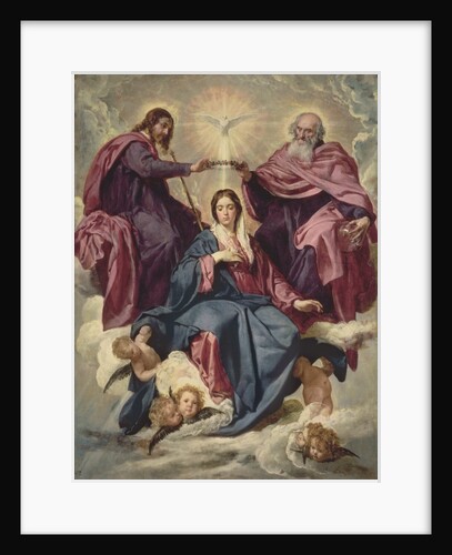 Coronation of the Virgin, c.1641-42 by Diego Rodriguez de Silva y Velazquez
