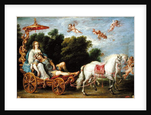 The Abduction of the Sleeping Rinaldo to the Fortunate Isle by David the Younger Teniers