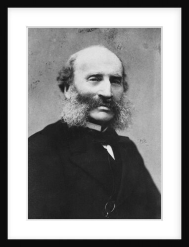 Portrait of Pierre Edmond Teisserenc de Bort, French politician, end of 19th century by Pierre Petit