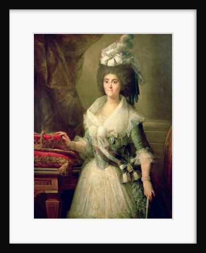 Portrait of Queen Maria Luisa by Mariano Salvador de Maella