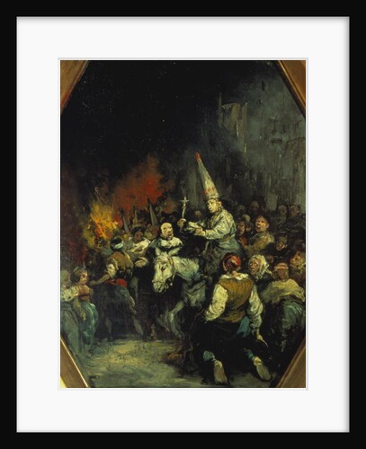 Damned by the Inquisition by Eugenio Lucas Velazquez