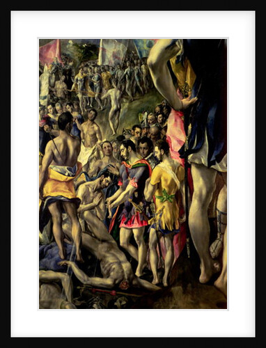 The Martyrdom of St. Maurice, 1580-83 by El Greco