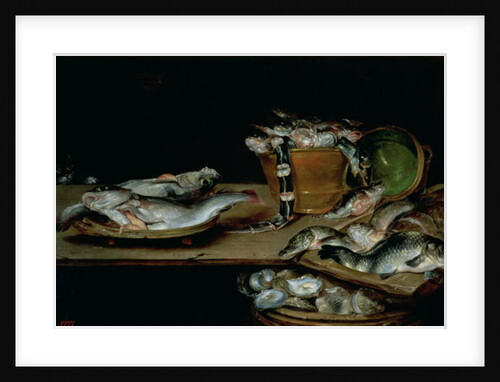 Still Life with Fish by Alexander van Adriaenssen
