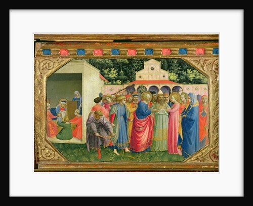 The Birth and Marriage of the Virgin by Fra Angelico