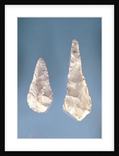 Two-sided blades, Lower Acheulean Period by Paleolithic Paleolithic