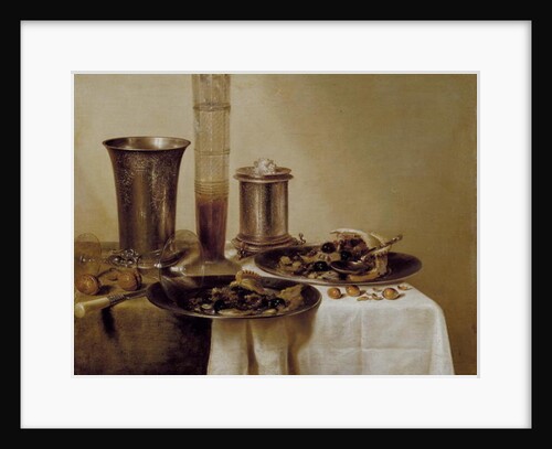The Dessert, 1637 by Willem Claesz. Heda
