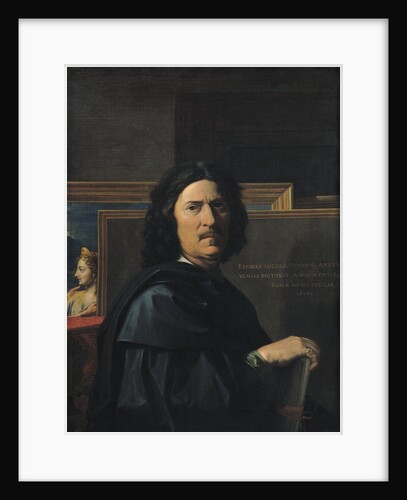 Portrait of the Artist, 1650 by Nicolas Poussin