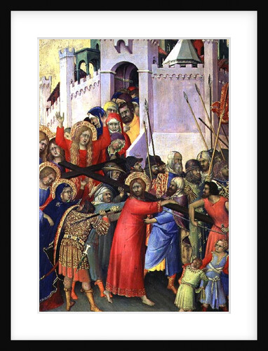 Road to Calvary, 1335 by Simone Martini