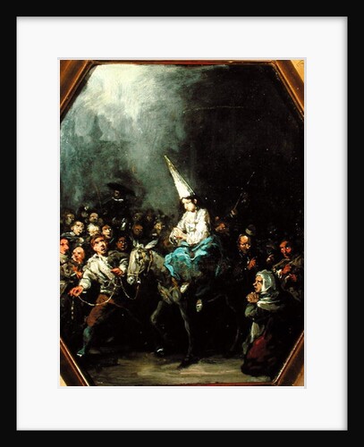 A Woman Damned by The Inquisition by Eugenio Lucas Velazquez