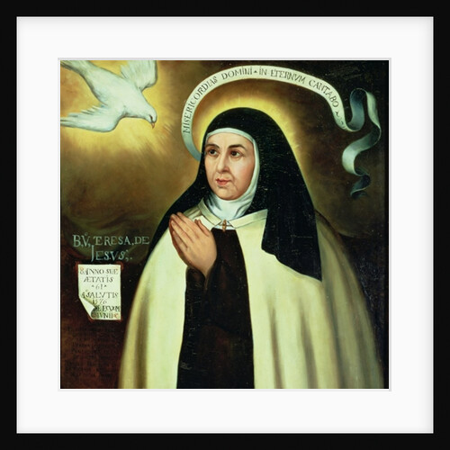 St. Teresa of Avila 1570 by Juan de la Miseria