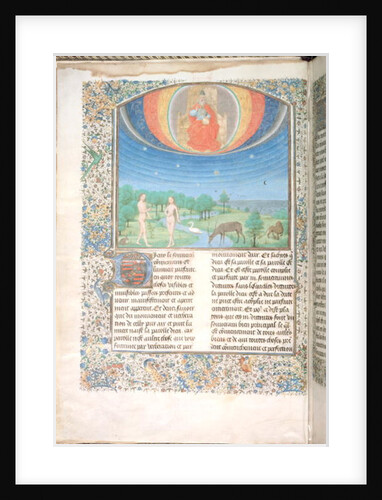 Earthly Paradise, from a Book on the Seven Ages of the World by Flemish School