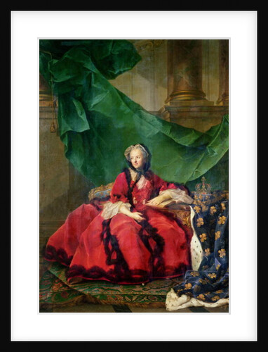 Portrait of Maria Leszczynska in Daily Dress by Jean-Marc Nattier