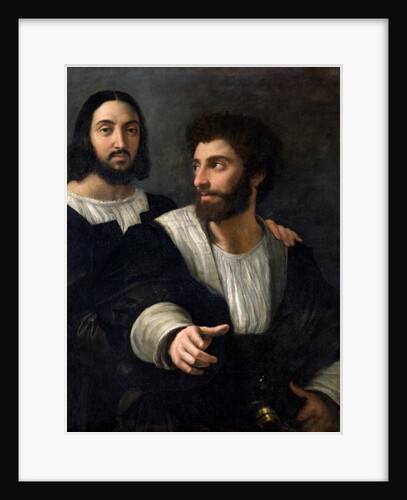 Self Portrait with a Friend by Raphael