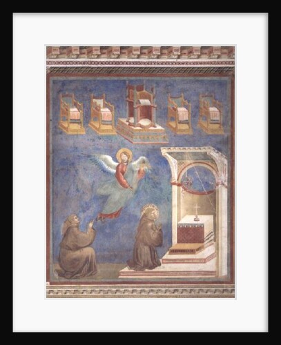 The Vision of the Thrones, 1297-99 by Giotto