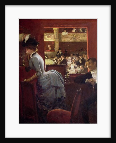 The Box by the Stalls, c.1883 by Jean Beraud