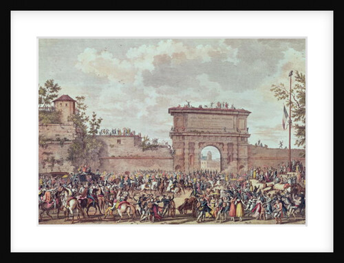 The Entry of the French into Milan, 25 Floreal An IV by Antoine Charles Horace Vernet