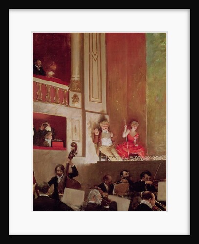 Revue at the Theatre des Varietes, c.1885 by Jean Beraud