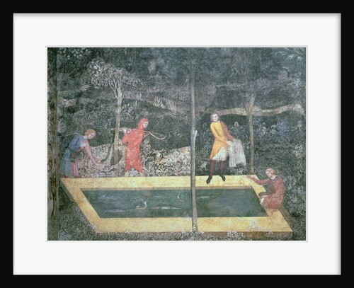 The Fish Pond, from the Stag Room, 1343 by French School