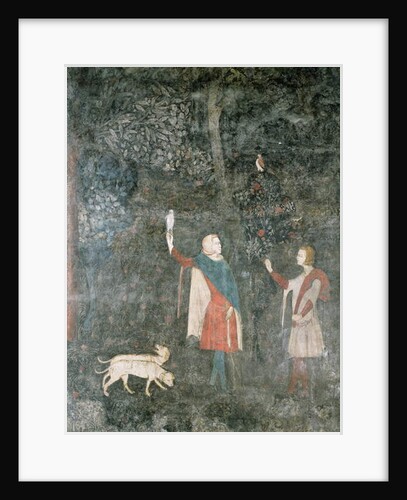 A Gentleman Hawking by French School