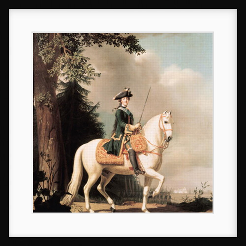 Equestrian Portrait of Catherine II, the Great, of Russia by Vigilius Erichsen