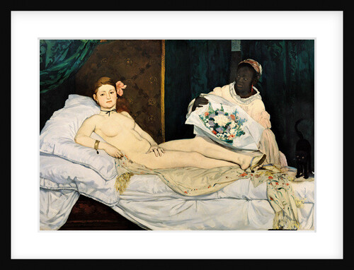 Olympia, 1863 by Edouard Manet