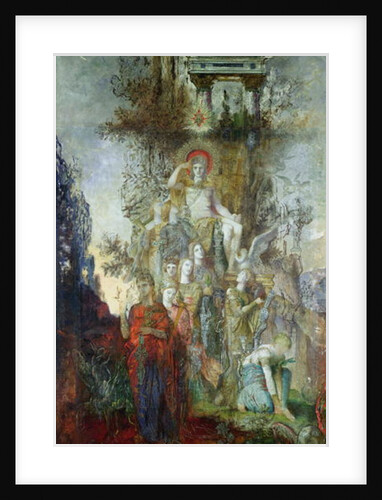 The Muses Leaving their Father Apollo to Go Out and Light the World, 1868 by Gustave Moreau